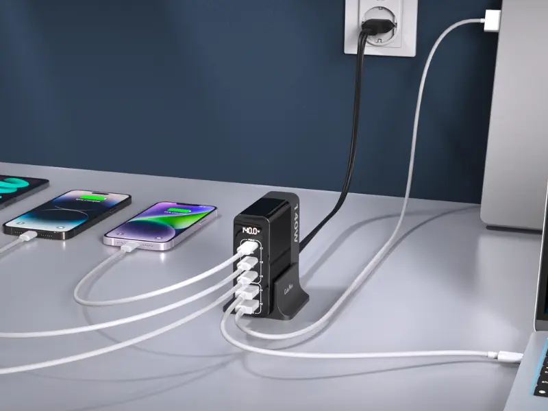 GaN töltő 140 W
