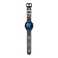 Prémium sportóra szíj az Garmin Watch QuickFit 22 mm Fekete-Szürke