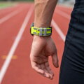Prémium sportóra szíj az Garmin Watch QuickFit 22 mm Sárga-Szürke