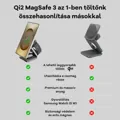 Cubenest Qi2 3 az 1-ben Összecsukható vezeték nélküli mágneses töltő SQS312 Pro Samsung Watch