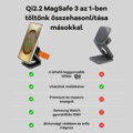 Cubenest Qi2.2 3 az 1-ben Összecsukható vezeték nélküli mágneses töltő SQS312 Pro Samsung Watch