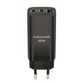 Cubenest PD GaN fekete töltő 65W S3D0