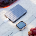 Cubenest Vezeték nélküli mágneses szürke power bank 5000 mAh S1B1