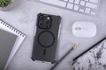 Cubenest iPhone 15 Pro MagPro Strong Guard fekete tok