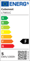 Cubenest LED asztali lámpa vezeték nélküli töltéssel LTW01C
