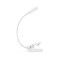 Cubenest fehér LED lámpa klipsszel LTW02