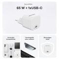 Cubenest PD GaN Nano USB-C adapter 65W N1D65