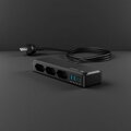 Cubenest PD GaN PowerStrip SlimLine 7 az 1-ben Extended USB 70W