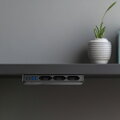 Cubenest PD GaN PowerStrip SlimLine 7 az 1-ben Extended USB 70W