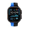Prémium sportóra szíj az Apple Watch-hoz Fekete-Kék
