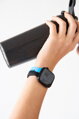 Prémium sportóra szíj az Apple Watch-hoz Fekete-Kék