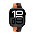 Prémium sportóra szíj az Apple Watch-hoz Fekete-Narancs