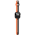 Prémium sportóra szíj az Apple Watch-hoz Fekete-Narancs
