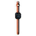 Prémium sportóra szíj az Apple Watch-hoz Fekete-Narancs