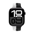 Prémium sportóra szíj az Apple Watch-hoz Fekete-Szürke