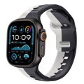 Prémium sportóra szíj az Apple Watch-hoz Fekete-Szürke
