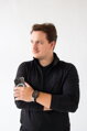 Prémium sportóra szíj az Apple Watch-hoz Fekete-Szürke
