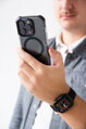 Prémium sportóra szíj az Apple Watch-hoz Fekete