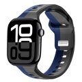 Prémium sportóra szíj az Apple Watch-hoz Szürke-Kék