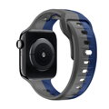 Prémium sportóra szíj az Apple Watch-hoz Szürke-Kék