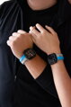 Prémium sportóra szíj az Apple Watch-hoz Kék-Szürke