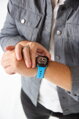 Prémium sportóra szíj az Apple Watch-hoz Kék
