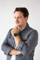Prémium sportóra szíj az Apple Watch-hoz Kék