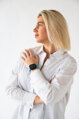 Prémium sportóra szíj az Apple Watch-hoz Kék