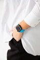 Prémium sportóra szíj az Apple Watch-hoz Kék