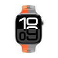 Prémium sportóra szíj az Apple Watch-hoz Narancs-Szürke