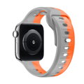 Prémium sportóra szíj az Apple Watch-hoz Narancs-Szürke