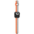 Prémium sportóra szíj az Apple Watch-hoz Narancs-Szürke
