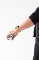 Prémium sportóra szíj az Apple Watch-hoz Narancs-Szürke