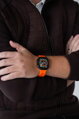 Prémium sportóra szíj az Apple Watch-hoz Narancs