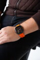 Prémium sportóra szíj az Apple Watch-hoz Narancs