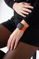 Prémium sportóra szíj az Apple Watch-hoz Narancs