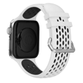 Sportóra szíj az Apple Watch-hoz Fehér-Fekete