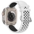 Sportóra szíj az Apple Watch-hoz Fehér-Fekete