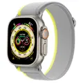 Apple Watch Trail Loop Sárga-Szürke szíj 
