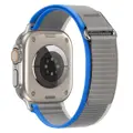 Apple Watch Trail Loop Szürke-Kék szíj