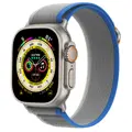 Apple Watch Trail Loop Szürke-Kék szíj