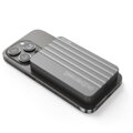 Cubenest Vezeték nélküli mágneses szürke power bank S1B1