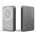Cubenest Vezeték nélküli mágneses szürke power bank 5000 mAh S1B1