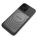 Cubenest Vezeték nélküli mágneses fekete power bank SlimDual 5000 mAh S1B3D