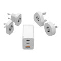 Cubenest PD GaN utazó töltő 65W S3D1