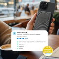 Cubenest Qi2 Vezeték nélküli mágneses fekete power bank SlimDual 5000 mAh SQ1B3D