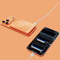 Cubenest Qi2 Vezeték nélküli mágneses narancssárga power bank SlimDual 5000 mAh S1B3D