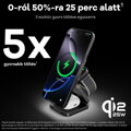 Cubenest Qi2.2 3 az 1-ben Összecsukható vezeték nélküli mágneses fekete töltő SQ312 Pro