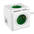 Cubenest PowerCube Extended USB A+C PD 20 W zöld
