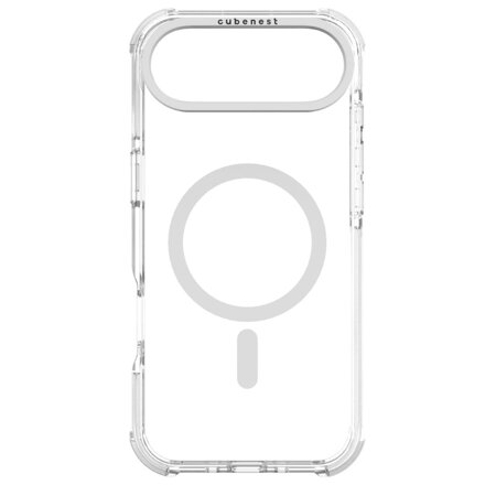 Cubenest iPhone 17 Air MagPro Strong Guard fehér tok